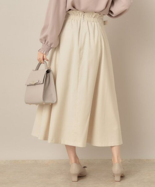 Couture Brooch / クチュールブローチ ロング・マキシ丈スカート | 【大人可愛い・通勤】スカラウエスト サイドベルト パネルスカート | 詳細6