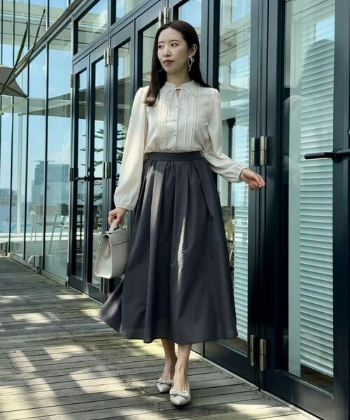 Couture Brooch / クチュールブローチ シャツ・ブラウス | 【大人可愛い・通勤】ピンタックレースブラウス | 詳細15