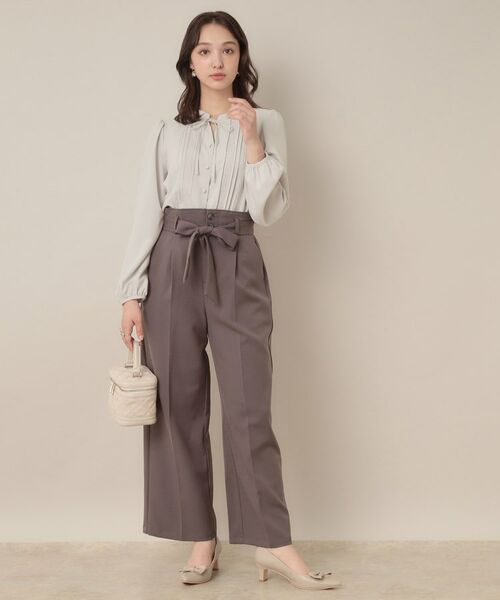 Couture Brooch / クチュールブローチ シャツ・ブラウス | 【大人可愛い・通勤】ピンタックレースブラウス | 詳細19