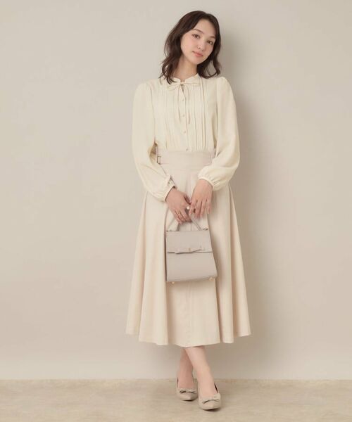 Couture Brooch / クチュールブローチ シャツ・ブラウス | 【大人可愛い・通勤】ピンタックレースブラウス | 詳細2