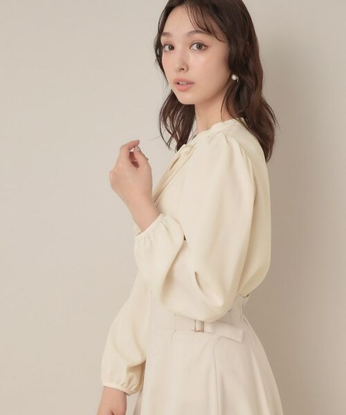 Couture Brooch / クチュールブローチ シャツ・ブラウス | 【大人可愛い・通勤】ピンタックレースブラウス | 詳細5