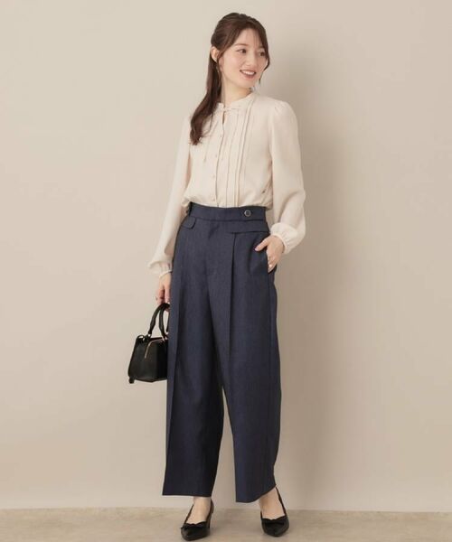 Couture Brooch / クチュールブローチ シャツ・ブラウス | 【大人可愛い・通勤】ピンタックレースブラウス | 詳細7