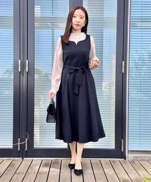 Couture Brooch / クチュールブローチ シャツ・ブラウス | 【きれいめ・通勤】RTピケ前後2WAYシャーリングブラウス | 詳細11