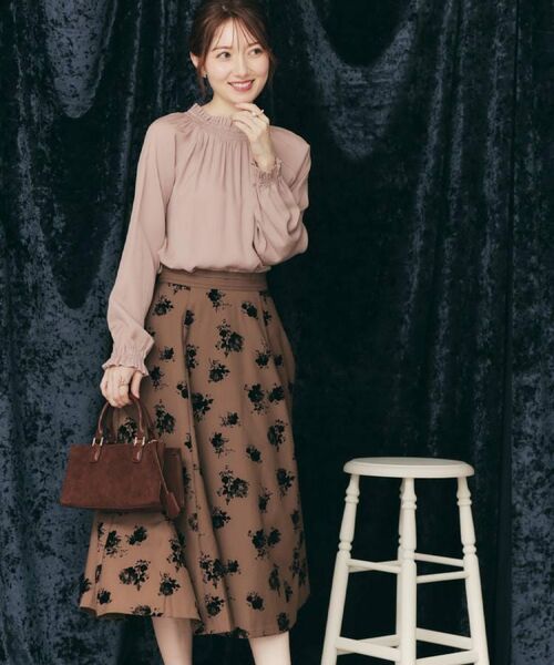 Couture Brooch / クチュールブローチ シャツ・ブラウス | 【きれいめ・通勤】RTピケ前後2WAYシャーリングブラウス | 詳細21