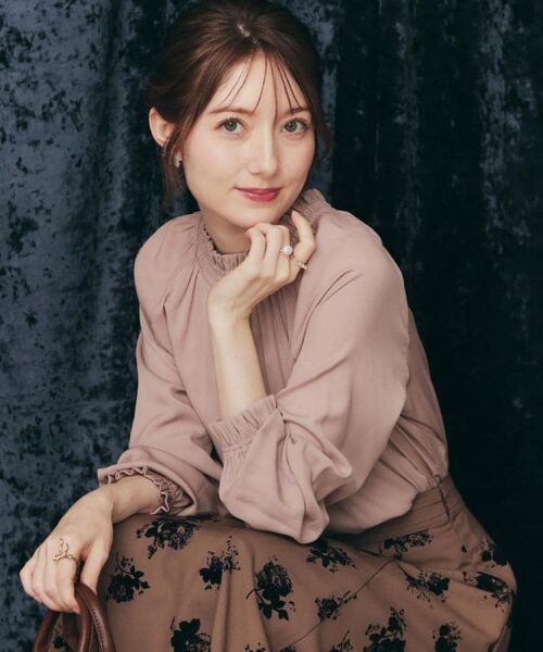 Couture Brooch / クチュールブローチ シャツ・ブラウス | 【きれいめ・通勤】RTピケ前後2WAYシャーリングブラウス | 詳細22