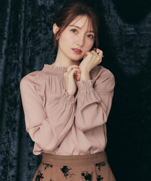 Couture Brooch / クチュールブローチ シャツ・ブラウス | 【きれいめ・通勤】RTピケ前後2WAYシャーリングブラウス | 詳細24