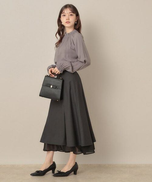 Couture Brooch / クチュールブローチ シャツ・ブラウス | 【きれいめ・通勤】RTピケ前後2WAYシャーリングブラウス | 詳細29