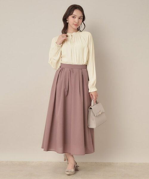 Couture Brooch / クチュールブローチ シャツ・ブラウス | 【きれいめ・通勤】RTピケ前後2WAYシャーリングブラウス | 詳細6