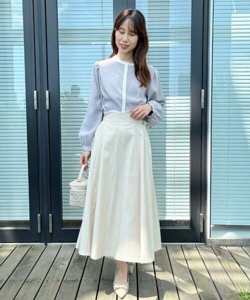 Couture Brooch / クチュールブローチ シャツ・ブラウス | 【きれいめ・通勤】配色羽織れるブラウス | 詳細22