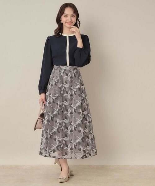 Couture Brooch / クチュールブローチ シャツ・ブラウス | 【きれいめ・通勤】配色羽織れるブラウス | 詳細24