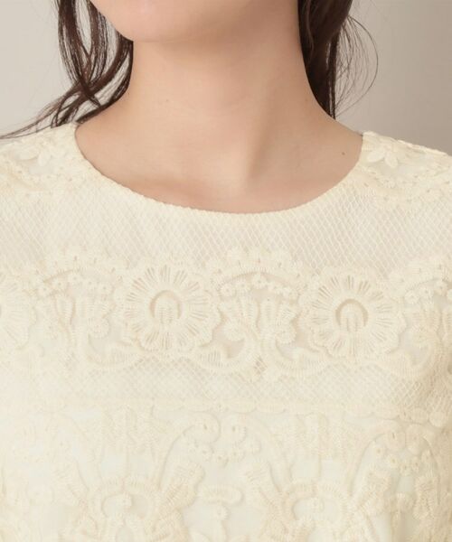 Couture Brooch / クチュールブローチ シャツ・ブラウス | 【一枚で着映える・高見え】刺繍レースフレアー袖ブラウス | 詳細29