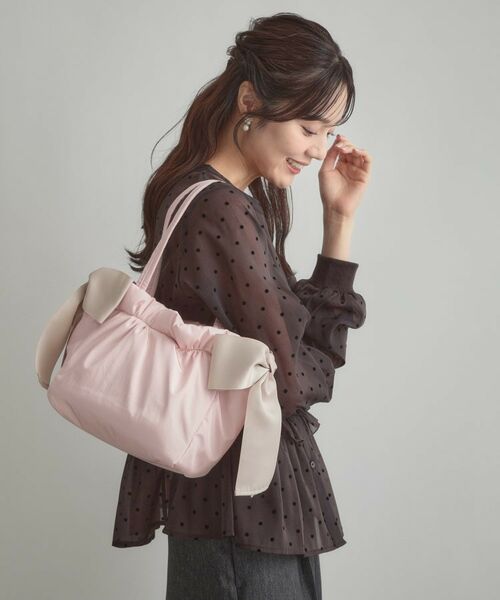 Couture Brooch / クチュールブローチ トートバッグ | サイドリボントートバッグ | 詳細13