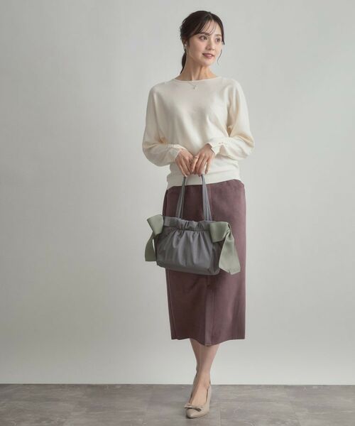 Couture Brooch / クチュールブローチ トートバッグ | サイドリボントートバッグ | 詳細17