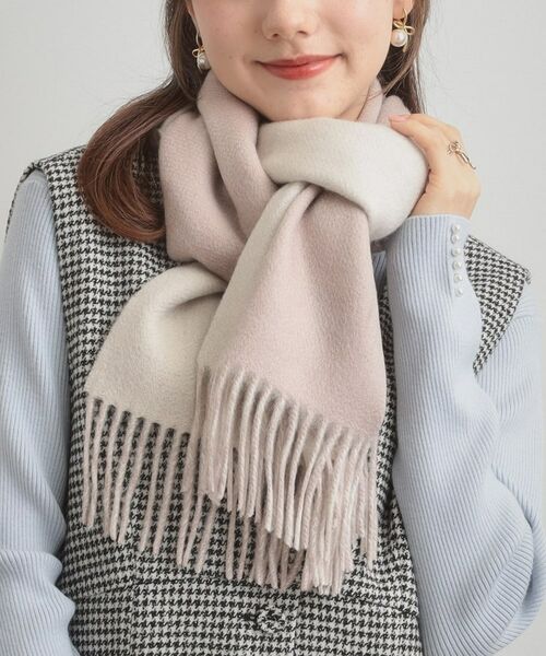 Couture Brooch / クチュールブローチ マフラー・ショール・スヌード・ストール | カシミヤブレンドリバーシブルマフラー | 詳細5