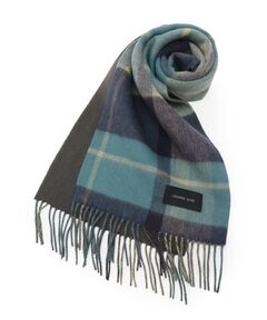 Couture Brooch / クチュールブローチ マフラー・ショール・スヌード・ストール | カシミヤブレンドリバーシブルチェックマフラー