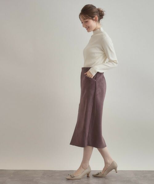 Couture Brooch / クチュールブローチ ニット・セーター | 【多機能・フェミニン】パール調リブニット | 詳細2