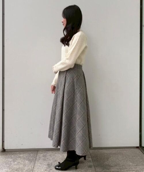 Couture Brooch / クチュールブローチ ニット・セーター | 【大人上品・着映え】ケーブルレース バックリボンニット | 詳細8