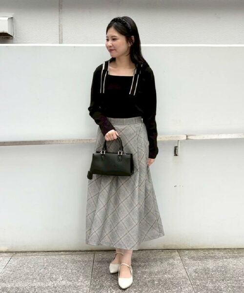 Couture Brooch / クチュールブローチ ニット・セーター | 【着映え・フェミニン・高見え】配色リボン総針ニットトップス | 詳細21