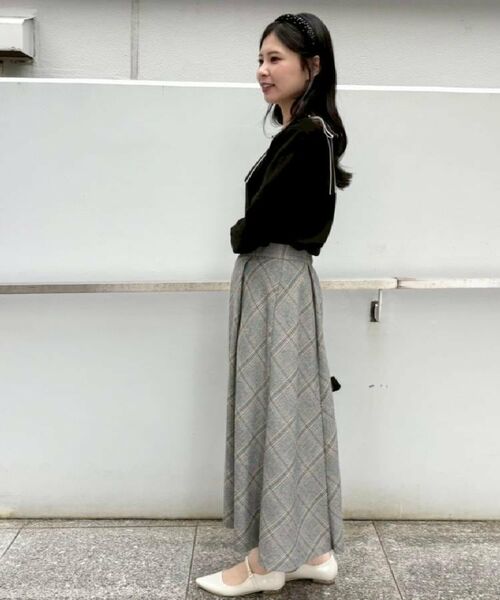 Couture Brooch / クチュールブローチ ニット・セーター | 【着映え・フェミニン・高見え】配色リボン総針ニットトップス | 詳細22