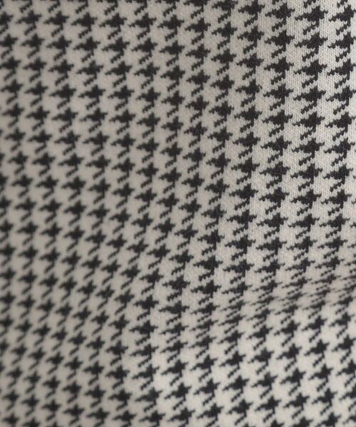 Couture Brooch / クチュールブローチ ニット・セーター | 【クラシカル・大人レディ】千鳥ジャカードパール調タイニットトップス | 詳細23