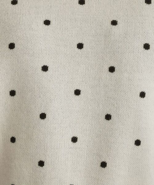 Couture Brooch / クチュールブローチ ニット・セーター | 半袖ドットJQニット | 詳細19