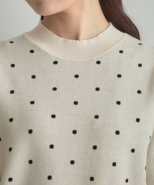 Couture Brooch / クチュールブローチ ニット・セーター | 半袖ドットJQニット | 詳細25