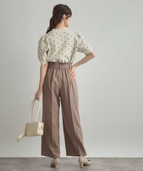 Couture Brooch / クチュールブローチ ニット・セーター | 半袖ドットJQニット | 詳細3