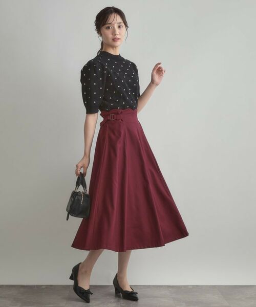 Couture Brooch / クチュールブローチ ニット・セーター | 半袖ドットJQニット | 詳細7