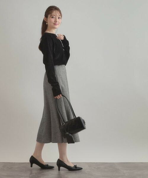 Couture Brooch / クチュールブローチ カットソー | シアーベロアTシャツ | 詳細12