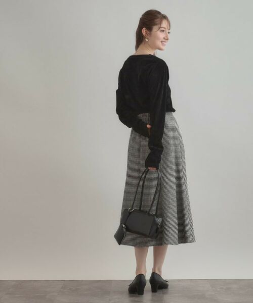 Couture Brooch / クチュールブローチ カットソー | シアーベロアTシャツ | 詳細13