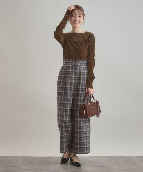 Couture Brooch / クチュールブローチ カットソー | シアーベロアTシャツ | 詳細18