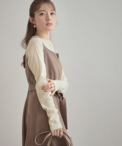 Couture Brooch / クチュールブローチ カットソー | シアーベロアTシャツ | 詳細2