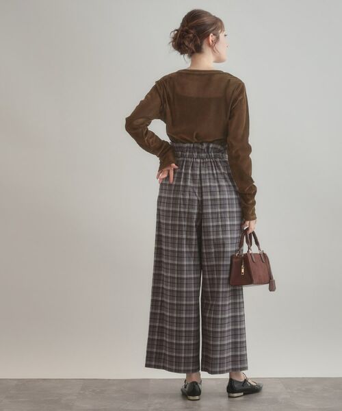 Couture Brooch / クチュールブローチ カットソー | シアーベロアTシャツ | 詳細20