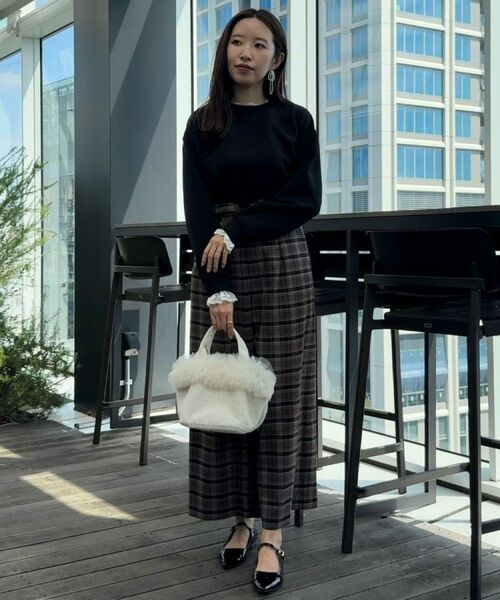 Couture Brooch / クチュールブローチ カットソー | 【大人可愛い・きれいめ】フリルデザインダンボールプルオーバー | 詳細19