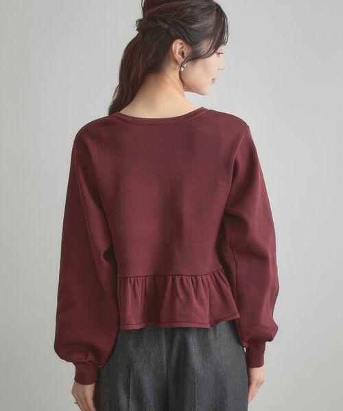 Couture Brooch / クチュールブローチ カーディガン・ボレロ | 2WAYペプラムカーディガン | 詳細30