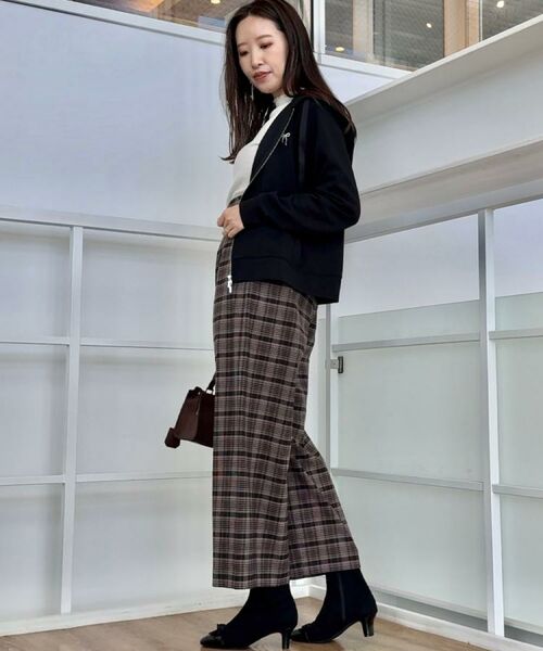 Couture Brooch / クチュールブローチ パーカー | 【マシンウォッシャブル・UVケア・大人可愛い】リボン刺繍ダンボールZIPフーディ | 詳細18