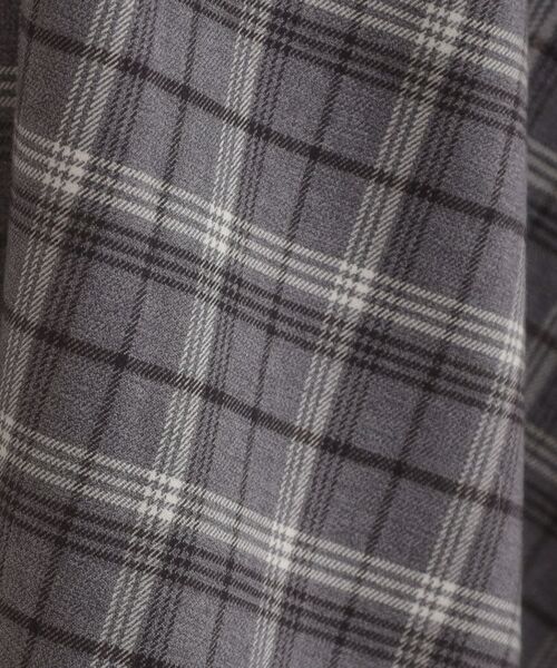 Couture Brooch / クチュールブローチ ロング・マキシ丈ワンピース | 【大人可愛い・微起毛】先染めチェック柄フィット&フレアワンピース | 詳細26