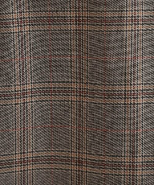 Couture Brooch / クチュールブローチ ロング・マキシ丈ワンピース | 【美シルエット・大人可愛い・通勤】TRチェックジャンスカ | 詳細26