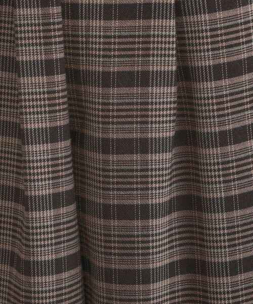 Couture Brooch / クチュールブローチ パンツ | 【大人可愛い】起毛先染めチェック柄 スカラウエスト ワイドパンツ | 詳細28