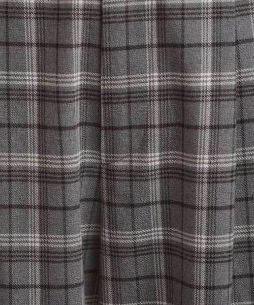 Couture Brooch / クチュールブローチ パンツ | 【大人可愛い】起毛先染めチェック柄 スカラウエスト ワイドパンツ | 詳細29