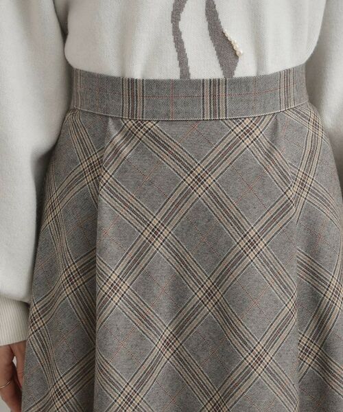Couture Brooch / クチュールブローチ ロング・マキシ丈スカート | 【通勤・大人可愛い】TRチェックスカート | 詳細28