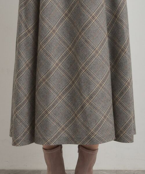 Couture Brooch / クチュールブローチ ロング・マキシ丈スカート | 【通勤・大人可愛い】TRチェックスカート | 詳細30