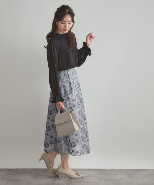 Couture Brooch / クチュールブローチ シャツ・ブラウス | 【大人可愛い・通勤】ロールカラーバックリボンブラウス | 詳細12