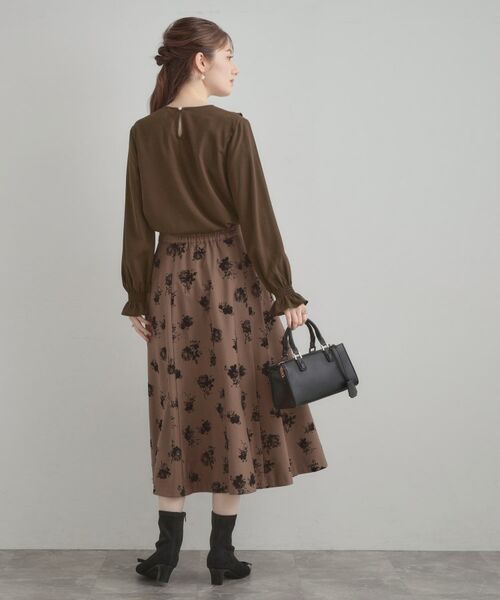 Couture Brooch / クチュールブローチ シャツ・ブラウス | 【大人可愛い・通勤】ラッフルフリルブラウス | 詳細11