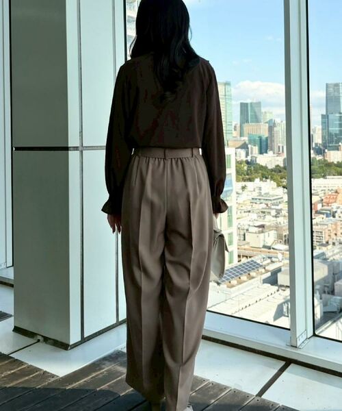 Couture Brooch / クチュールブローチ シャツ・ブラウス | 【大人可愛い・通勤】ラッフルフリルブラウス | 詳細23