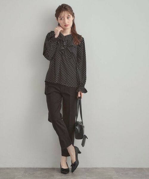 Couture Brooch / クチュールブローチ シャツ・ブラウス | 【大人可愛い・通勤】ラッフルフリルブラウス | 詳細25