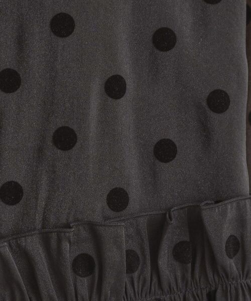 Couture Brooch / クチュールブローチ シャツ・ブラウス | フロッキードットペプラムブラウス | 詳細7