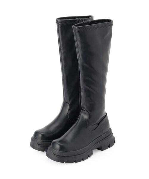 Couture Brooch / クチュールブローチ ブーツ（ショート丈） | ストレッチロングブーツ | 詳細1