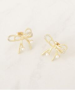 Couture Brooch / クチュールブローチ ピアス・イヤリング | リボンモチーフピアス