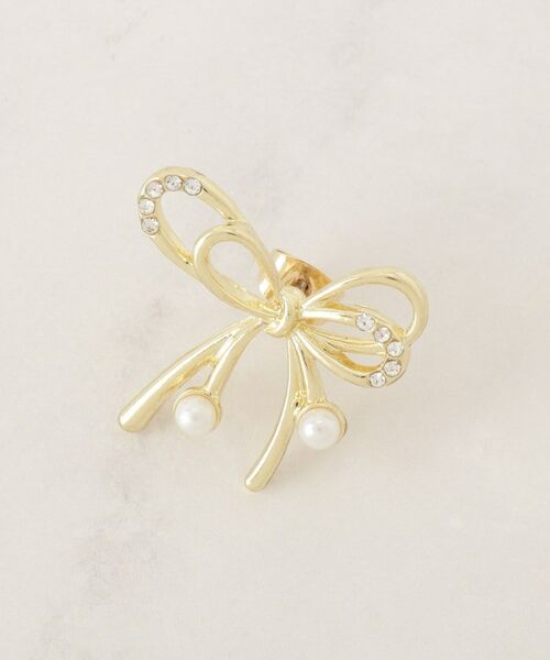 Couture Brooch / クチュールブローチ ピアス・イヤリング | リボンモチーフピアス | 詳細2